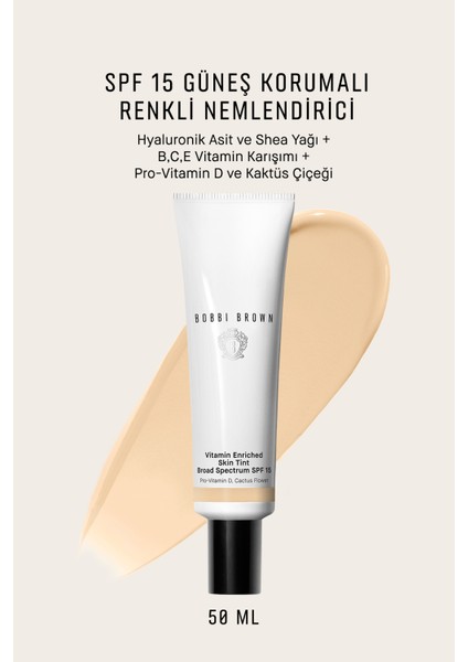 Vitamin Enriched Işıltılı Bitişli Renkli Nemlendirici SPF 15 50 ml - Light 3 - 716170284712