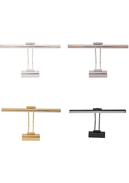 Mat Siyah Kasa Beyaz Işık Banyo Duvar Ayna Tablo Aydınlatması Flüt Aplik Kuğu Aplik LED Aplik fiyatları