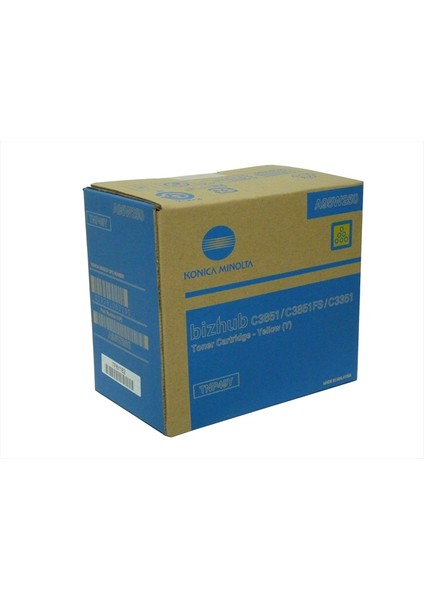 TNP-49Y Sarı Toner Bizhub C3351, C3851 Orjinal
