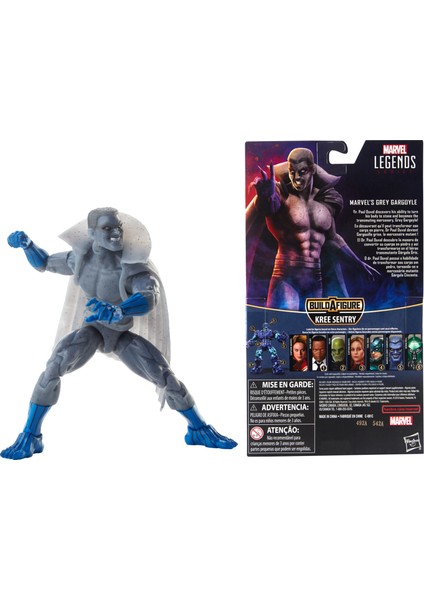 Hasbro Captain Marvel - Marvel Legends Marvel's Grey Gargoyle (Kree Sentry BAF) Aksiyon Figürü