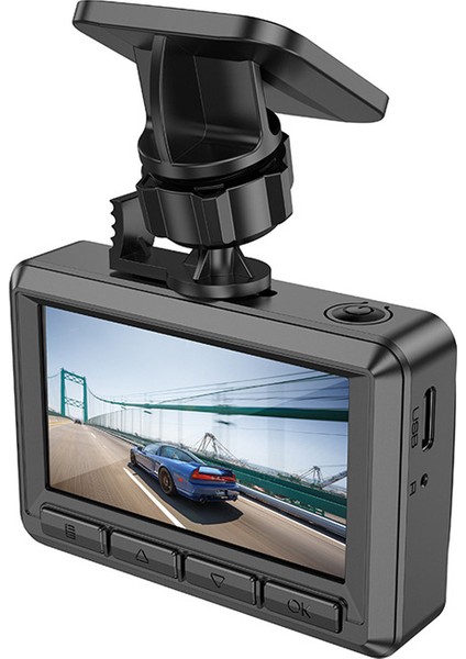 Dv2 Dijital Ekran 1080P Araç Dvr Sürüş Kaydedici Kamera