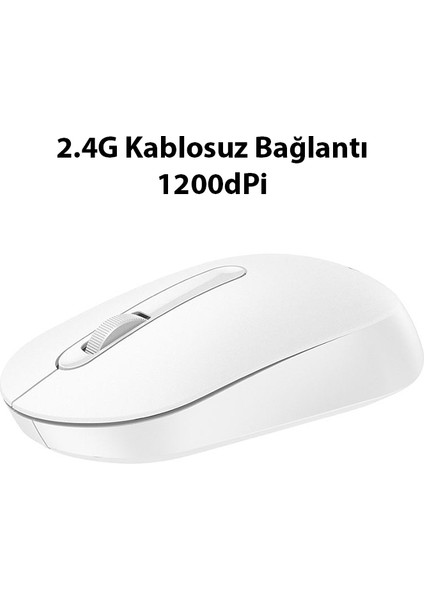 GM14 Platinium 1200DPI 2.4g Bluetooth Kablosuz Optik Mouse