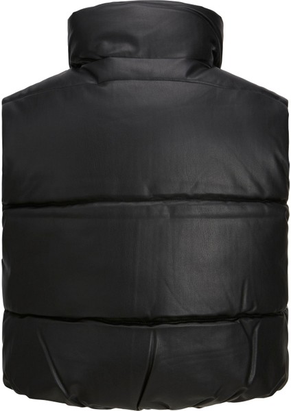 Jxbreezy Faux Leather Kadın Siyah Yelek 12236382-Black modelleri