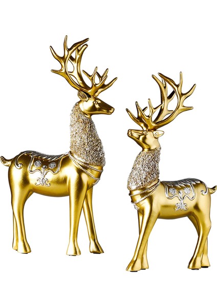 Heykelcik Heykel Şanslı Geyik Heykeli Üstü (Yurt Dışından) indirimleri