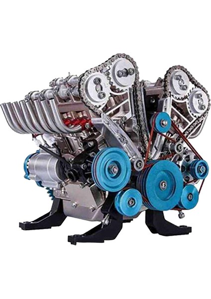 Minyatür Motor Süsleme Simülasyon Motoru Modeli Yaratıcı Masaüstü Heykel (Yurt Dışından)