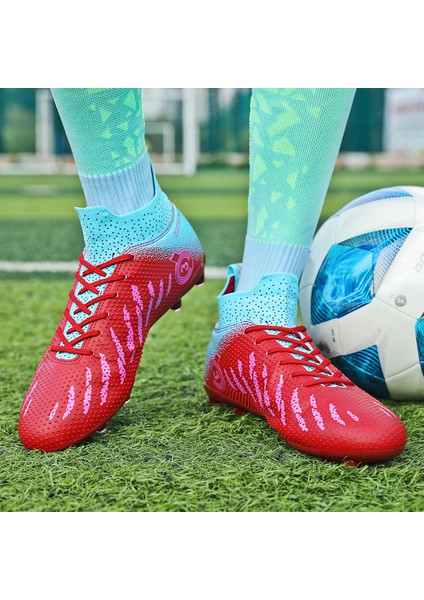 Erkek Fg Futbol Ayakkabısı - Kırmızı (Yurt Dışından)