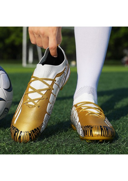 Erkek Fg Futbol Ayakkabısı - Altın (Yurt Dışından)