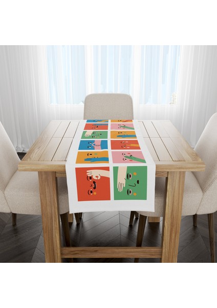 Emoji Runner Örtü