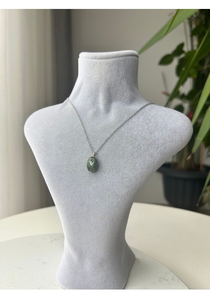 Yeşil akik kolye modelleri