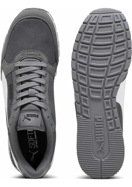 St Runner V3 Mesh Erkek Günlük Spor Ayakkabı 384640 14-1 Gri