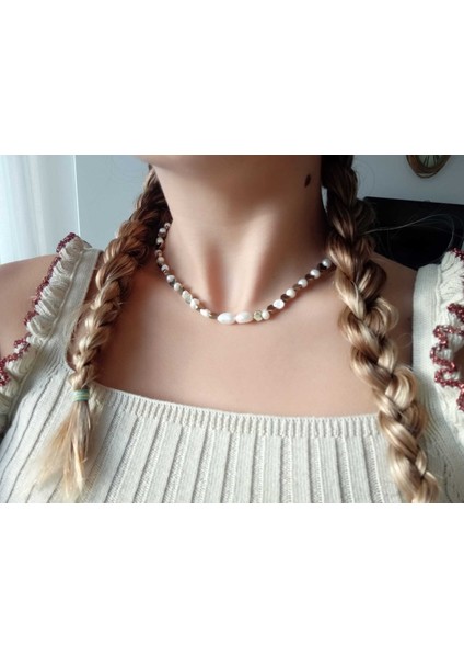 İnci-Hematit Kolye fiyatları