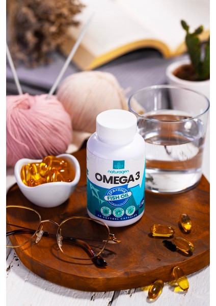 1200 mg Omega 3 Fish Oil Balık Yağı 60 Yumuşak Kapsül