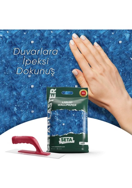 Seta Plaster / D-463 / Ipek Sıva | Canlı Sıva | Dekoratif Sıva