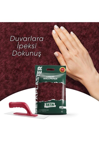 / D-414 / Ipek Sıva | Canlı Sıva | Dekoratif Sıva