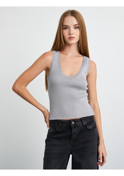 Triko Atlet Simli U Yaka Askılı modelleri