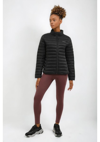 Wb Padded 1Sn28 3Pr Siyah Kadın Mont modelleri