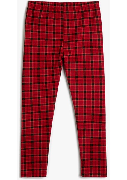 Ekoseli Tayt Beli Lastikli fiyatları