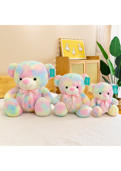 35CM Sevimli Gökkuşağı Ayı Bebek Peluş Oyuncak (Yurt Dışından)