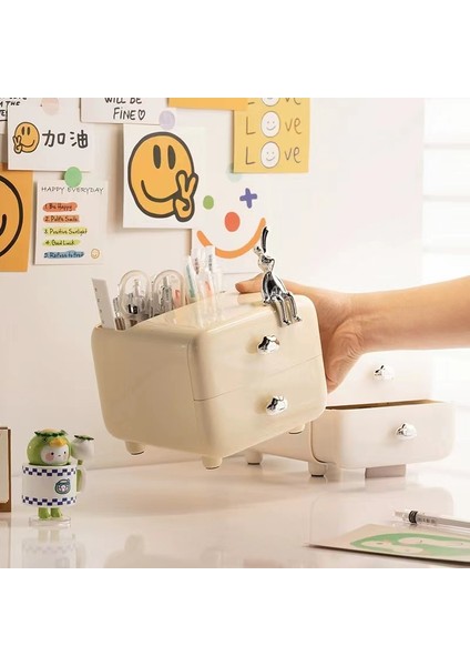 Masaüstü Masası Çok Fonksiyonlu Çekmece Depolama Kalemlik (Yurt Dışından) fiyatları