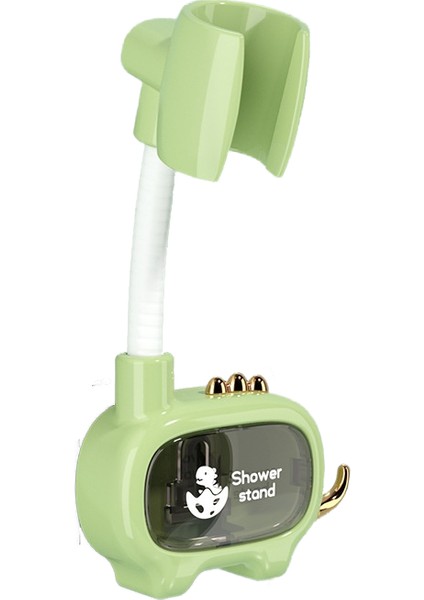 Karikatür Dinozor No-Punch Evrensel Ayarlanabilir Duş Braketi (Yurt Dışından)