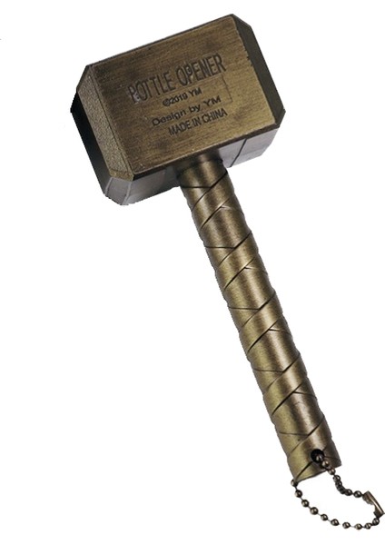 Manyetik Şişe ile Ev Thor'un Çekiç Şekli (Yurt Dışından)