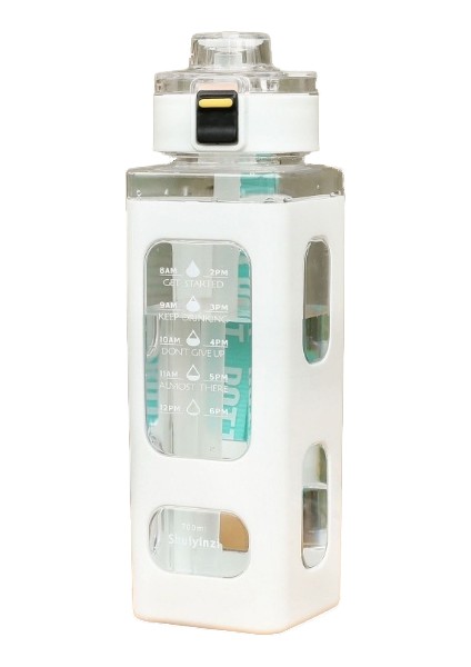 900ML Yüksek Değerli Taşınabilir Halat Kare Su Bardağı (Yurt Dışından)
