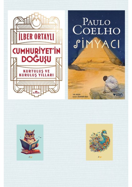 Cumhuriyet'in Doğuşu - Simyacı - 2 Kitap + Not Defterli Set