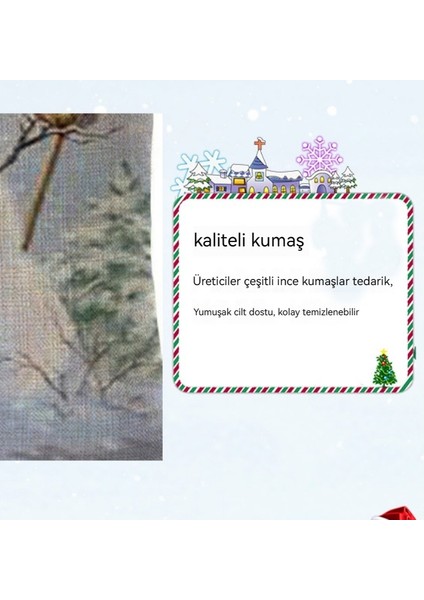 45CM Noel Çan Elk Dekoratif Yastık (Yurt Dışından)