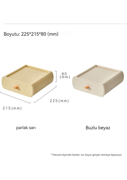 Masaüstü Çekmece Kırtasiye Saklama Kutusu (Yurt Dışından)