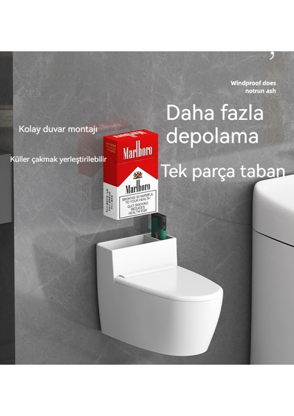 Ev Banyo Duvar Karikatür Tuvalet Tarzı Saklama Kutusu (Yurt Dışından)