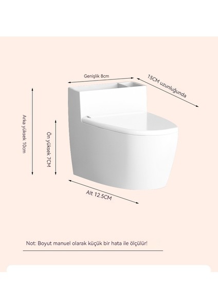 Ev Banyo Duvar Karikatür Tuvalet Tarzı Saklama Kutusu (Yurt Dışından)