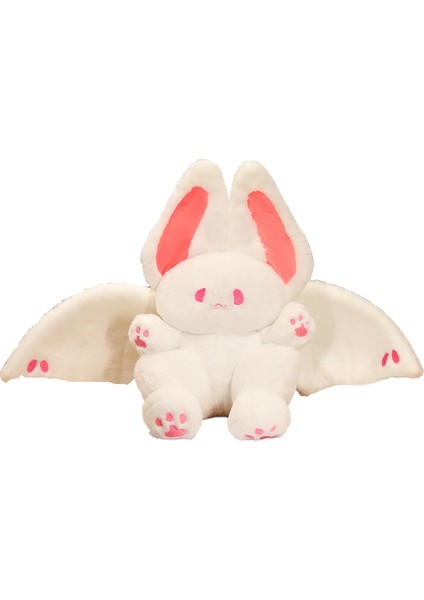 35CM Uçan Beyaz Tavşan Peluş Oyuncak Bebek (Yurt Dışından)