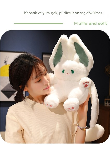 35CM Uçan Beyaz Tavşan Peluş Oyuncak Bebek (Yurt Dışından) fiyatları