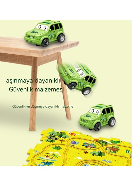 13 Adet Paket Çocuk Dıy Bulmaca Puzzle Parça Araba (Yurt Dışından) fırsatları