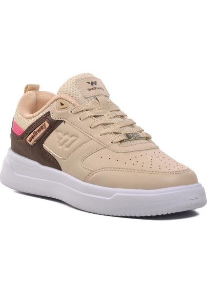 Walkway Berry Bej-Kahve Unisex Sneaker