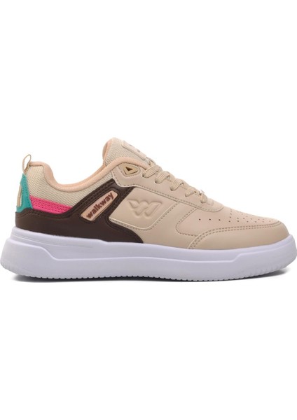 Walkway Berry Bej-Kahve Unisex Sneaker