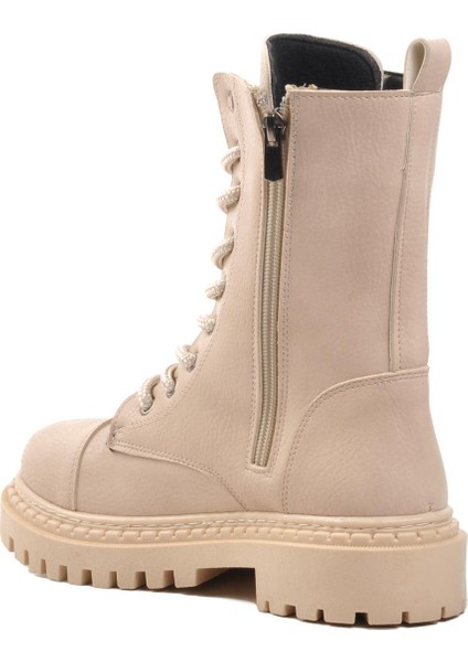 335124 Bej Süet Içi Polarlı Kadın Postal Bot fırsatları