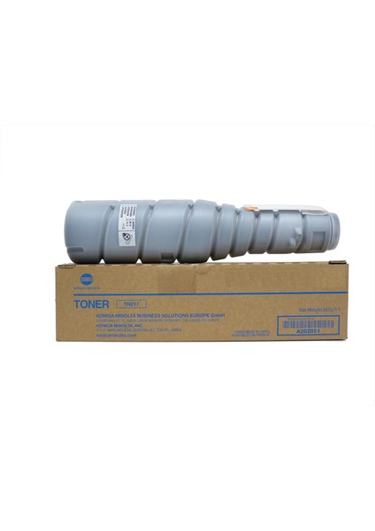 TN-217 Siyah Toner Orjinal Bizhub 223, 283 465GR