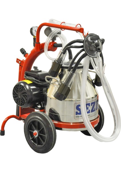 Mini-1 Paslanmaz Güğümlü Süt Sağım Makinesi