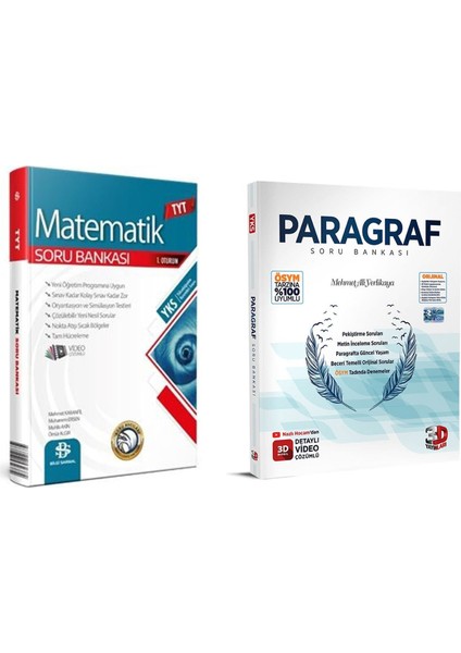 Bilgi Sarmal 2024 TYT Matematik Soru Bankası ve Paragraf Soru Bankası