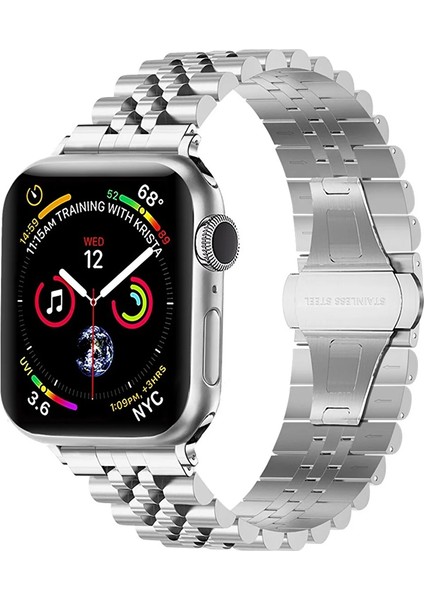 Apple Watch 38 40 41 mm Uyumlu Rlx Metal Kordon fiyatları