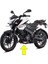 Bajaj Pulsar NS200 2021-2023 Sol Alt Sakal Çene Grenajı Siyah-Kırmızı-Beyaz B A 2