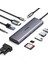 Type-C To 3*usb 3.0 4K/30Hz HDMI VGA Gigabit Ethernet Aux Sd Tf Kart Okuyucu Çoklayıcı Hub Adaptör 1