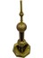 Vintage Metal Shanghai Oriental Pearl Tv Tower Biblo Antik Bronz 25 cm 3