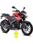 Bajaj Pulsar NS200 2021-2023 Sağ Alt Sakal Çene Grenajı Siyah-Kırmızı-Beyaz K A 2