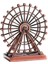 Dünyadan Hediyeler Vintage Metal Ingiltere London Eye Biblo Antik Bakır 15 cm 3