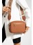 Paul Brand Yeni Sezon Mini Boy 3 Bölmeli Kadın Çapraz Omuz Çantası Taba 23X16CM PBM630 3