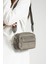 Paul Brand Yeni Sezon Mini Boy 3 Bölmeli Kadın Çapraz Omuz Çantası Gri 23X16CM PBM630 1