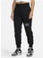 Sportswear Swoosh High-Waist Fleece Siyah Kadın Uzun Düz Eşofman Altı DR5615-010 2
