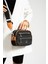 Mega Bag Siyah Taba Yeni Sezon Mini Boy 3 Bölmeli Kadın Çapraz Omuz Çantası 23X16CM MDM630 1